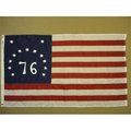 Annin Flagmakers Annin Flagmakers 315225 3 ft. x 5 ft. Nyl-Glo Bennington Flag with Embroidered Stars 315225